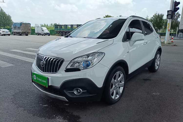 Used Buick Encore 2015 1.4T Automatic Two-Wheel Drive Urban Leading Model Guazi used car, China used car export, Used car for sale, Used Buick cars, Cheapest cars for sale