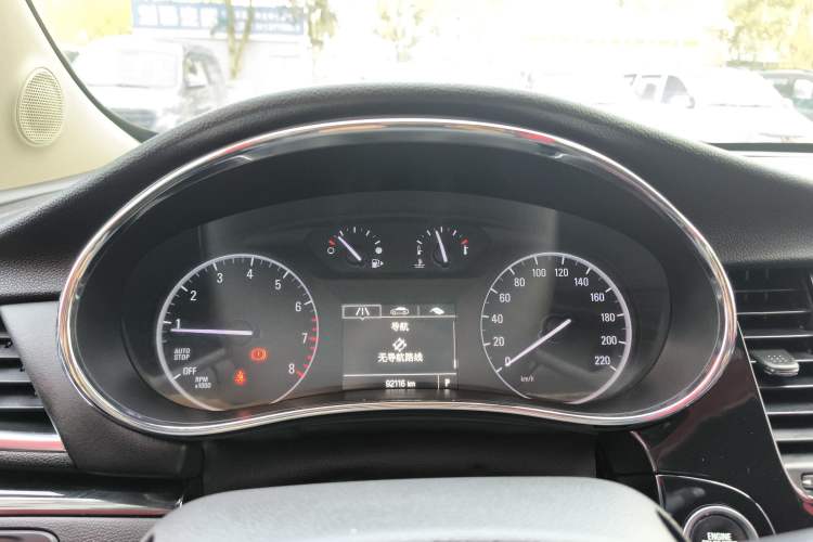 Used Buick Encore 2016 18T Automatic Two-Wheel Drive Urban Elite Model Instrument Cluster