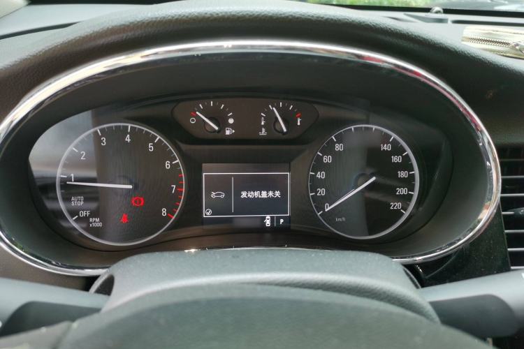 Used Buick Encore 2016 18T Automatic Two-Wheel Drive Urban Elite Model Instrument Cluster