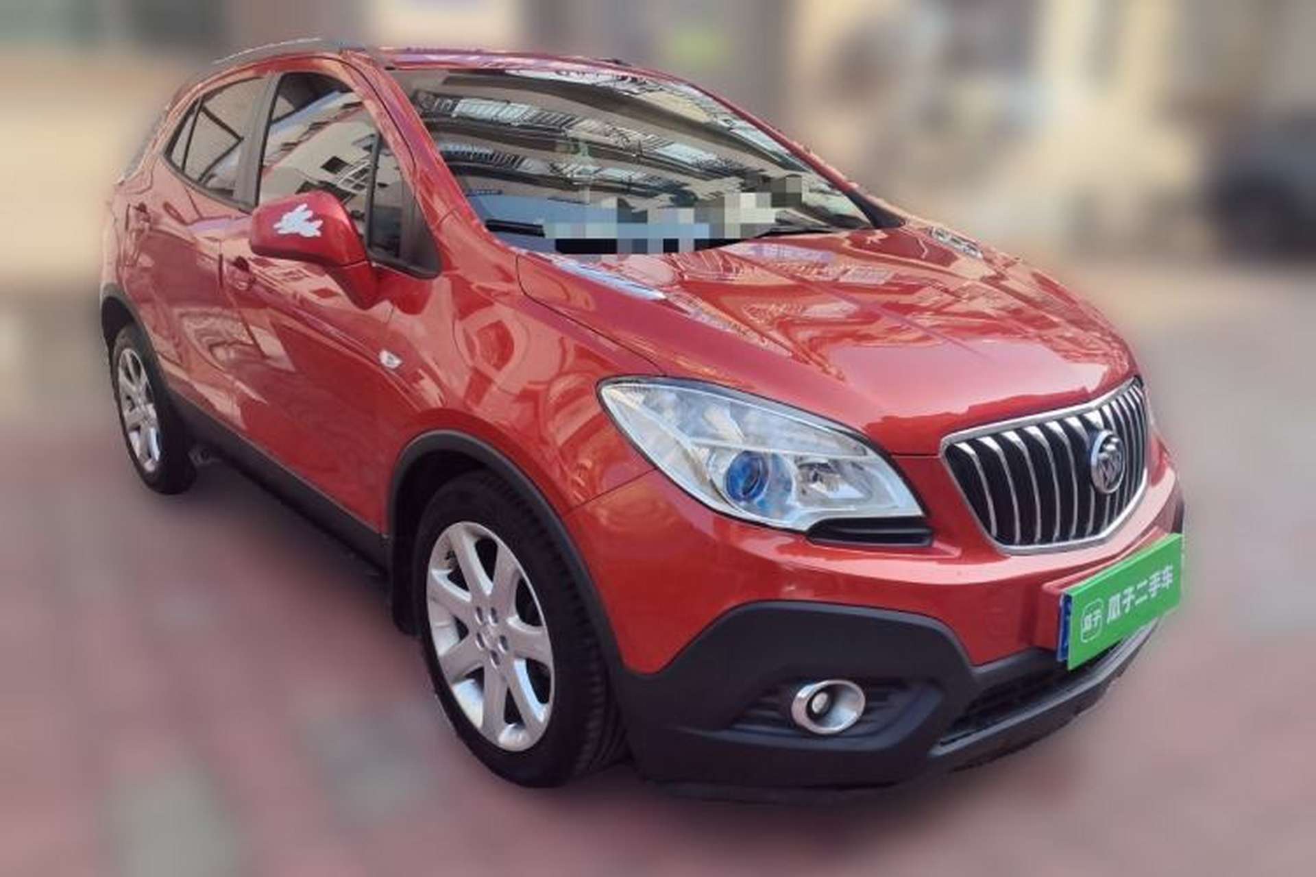 Used Buick Encore 2016 18T Automatic Two-Wheel Drive Urban Elite Model Front Right 45 Deg
