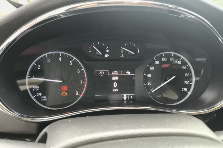 Used Buick Encore 2016 18T Automatic Two-Wheel Drive Urban Elite Model Instrument Cluster