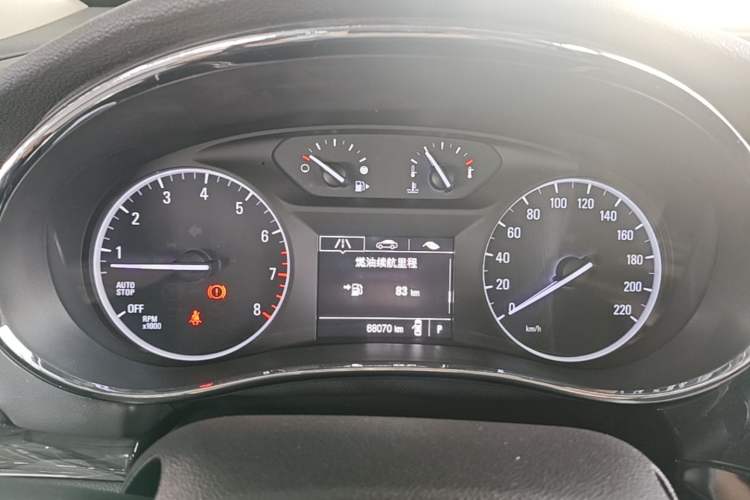 Used Buick Encore 2016 18T Automatic Two-Wheel Drive Urban Leading Edition Instrument Cluster