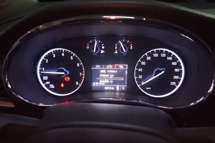 Used Buick Encore 2016 18T Automatic Two-Wheel Drive Urban Leading Edition Instrument Cluster