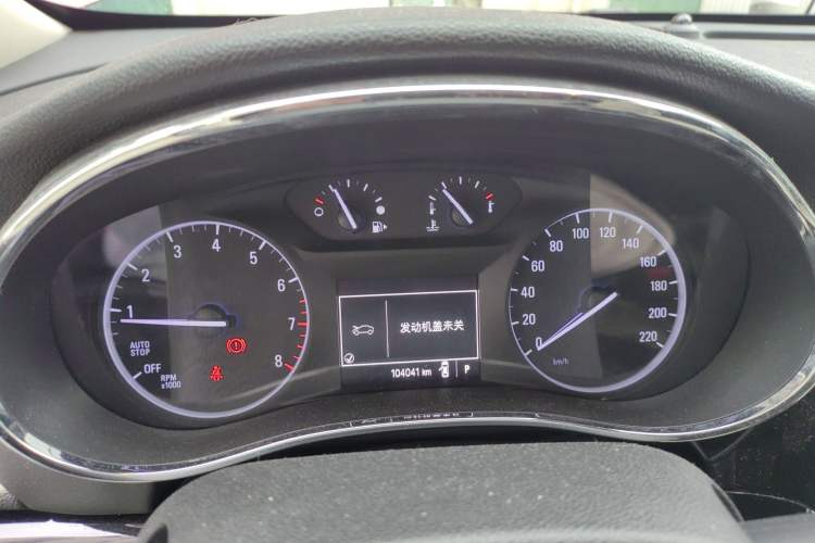 Used Buick Encore 2016 18T Automatic Two-Wheel Drive Urban Elite Model Instrument Cluster