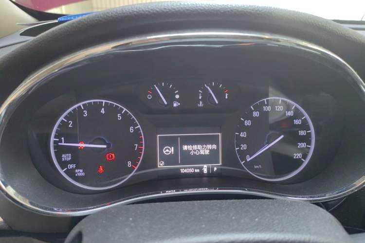 Used Buick Encore 2016 18T Automatic Two-Wheel Drive Urban Elite Model Instrument Cluster