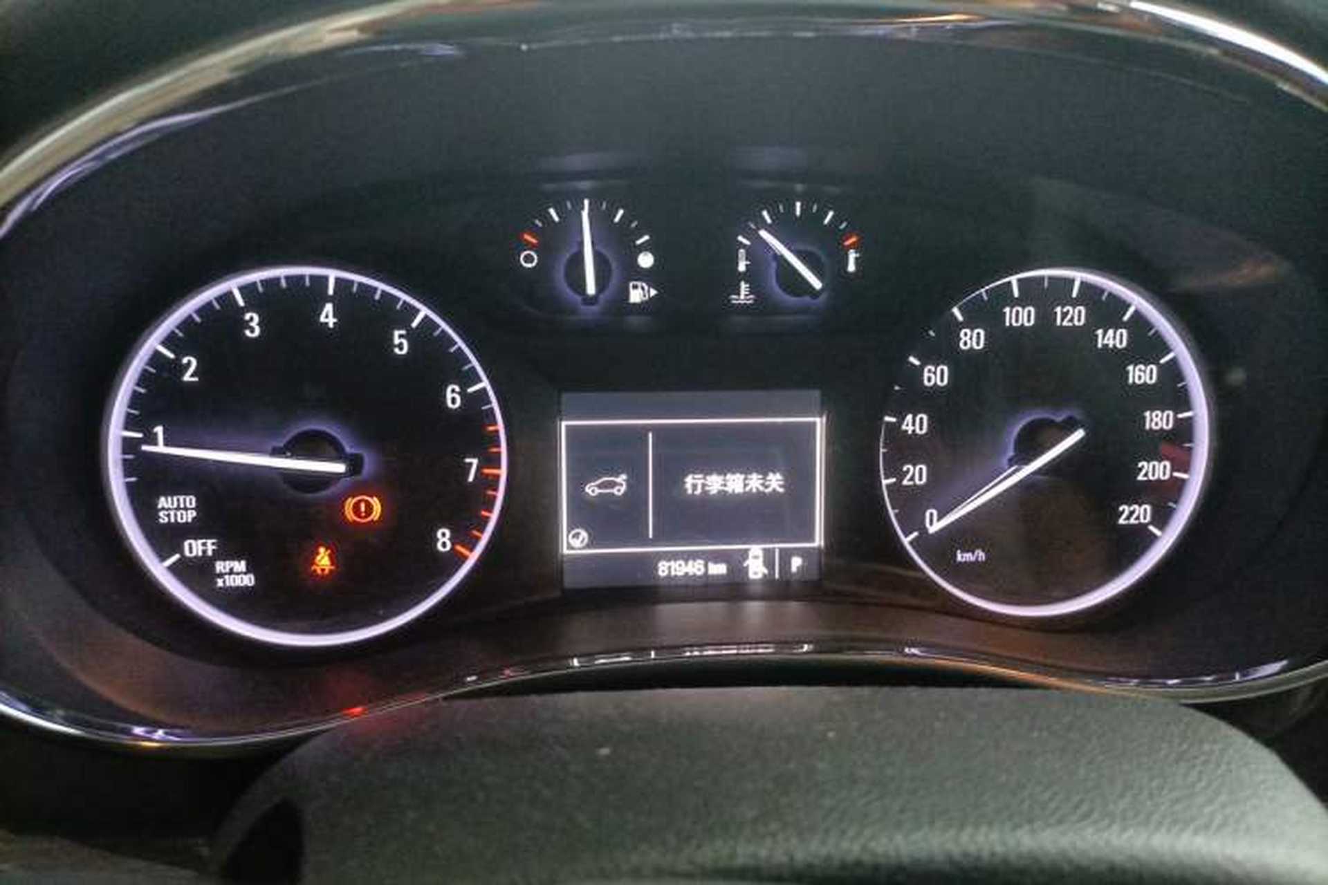 Used Buick Encore 2016 18T Automatic Two-Wheel Drive Urban Leading Edition Instrument Cluster