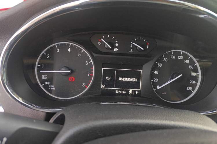 Used Buick Encore 2016 18T Automatic Two-Wheel Drive Urban Leading Edition Instrument Cluster