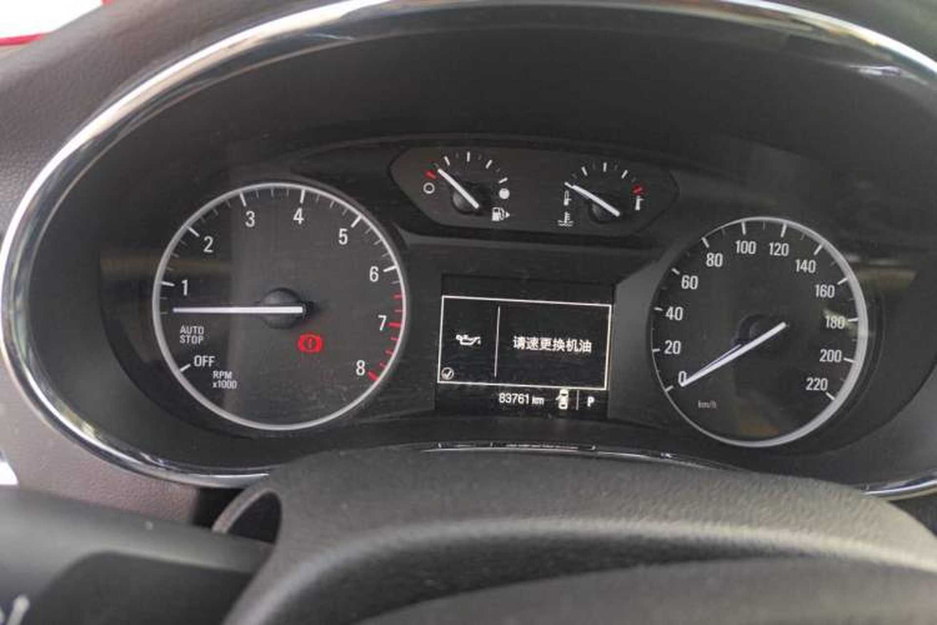 Used Buick Encore 2016 18T Automatic Two-Wheel Drive Urban Leading Edition Instrument Cluster