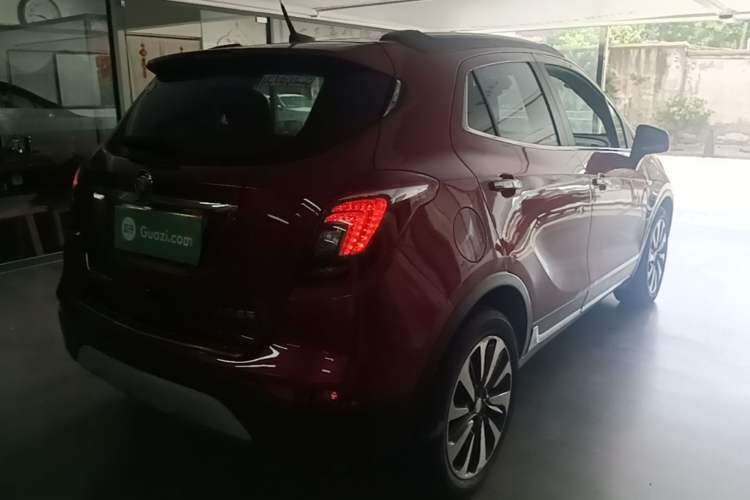 Used Buick Encore 2016 18T Automatic Two-Wheel Drive Urban Elite Model Rear Right 45 Deg