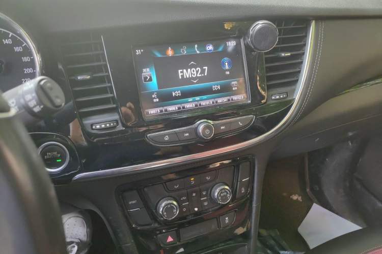 Used Buick Encore 2016 18T Automatic Two-Wheel Drive Urban Elite Model Audio And AC Panel