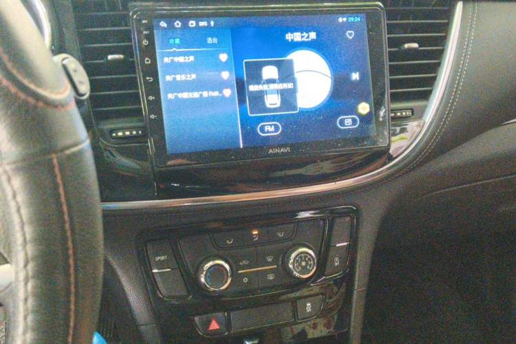 Used Buick Encore 2016 18T Automatic Two-Wheel Drive Urban Leading Edition Audio And AC Panel