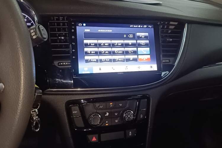 Used Buick Encore 2016 18T Automatic Two-Wheel Drive Urban Leading Edition Audio And AC Panel
