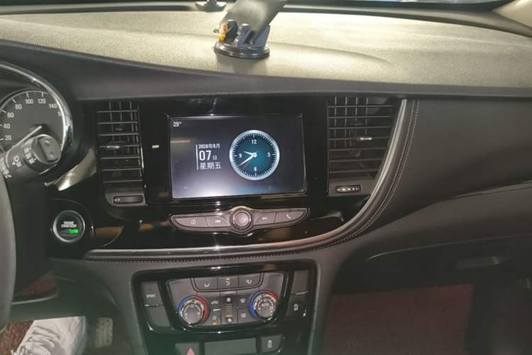 Used Buick Encore 2016 18T Automatic Two-Wheel Drive Urban Elite Model Audio And AC Panel