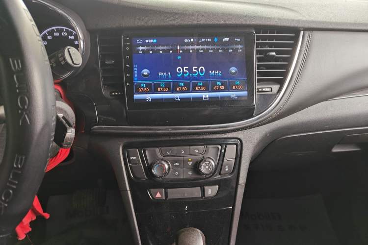 Used Buick Encore 2016 18T Automatic Two-Wheel Drive Urban Leading Edition Audio And AC Panel