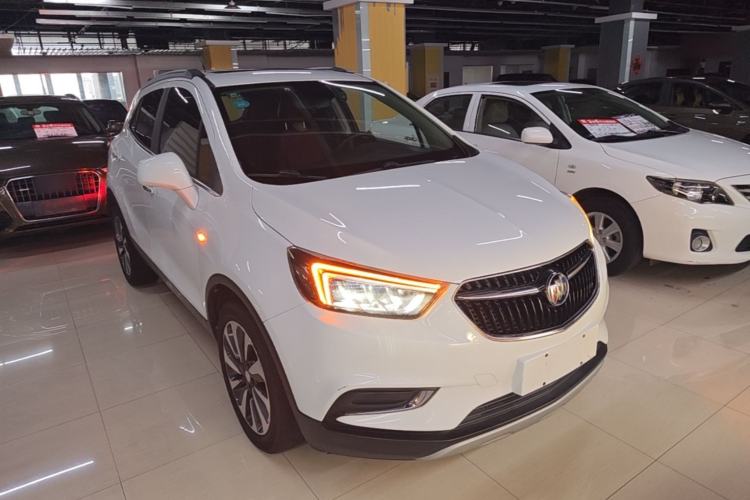 Used Buick Encore 2016 18T Automatic Two-Wheel Drive Urban Elite Model Front Right 45 Deg