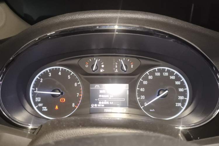 Used Buick Encore 2016 18T Automatic Two-Wheel Drive Urban Leading Edition Instrument Cluster