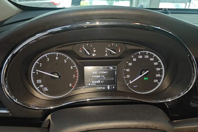 Used Buick Encore 2016 18T Automatic Two-Wheel Drive Urban Elite Model Instrument Cluster