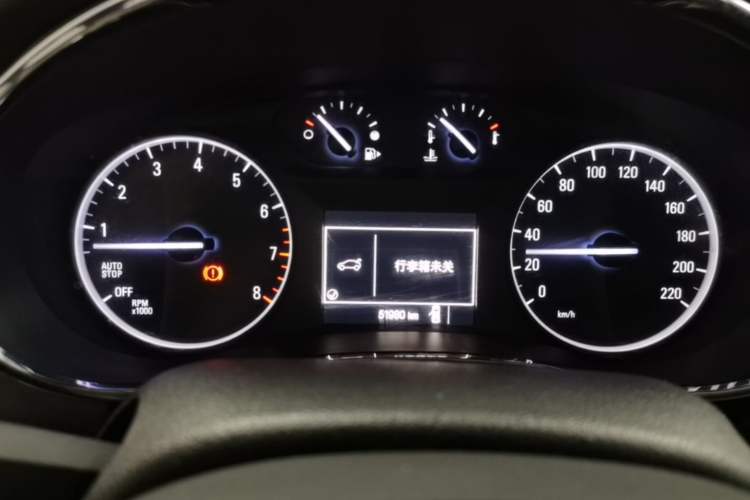 Used Buick Encore 2016 18T Manual Two-Wheel Drive Urban Advanced Model Instrument Cluster