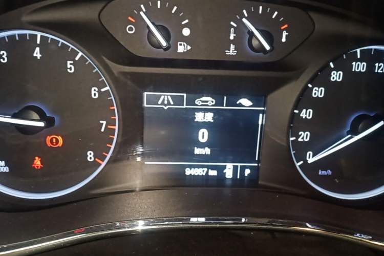 Used Buick Encore 2016 18T Automatic Two-Wheel Drive Urban Leading Edition Instrument Cluster