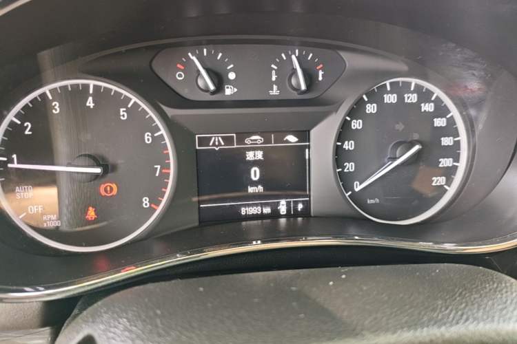 Used Buick Encore 2016 18T Automatic Two-Wheel Drive Urban Leading Edition Instrument Cluster