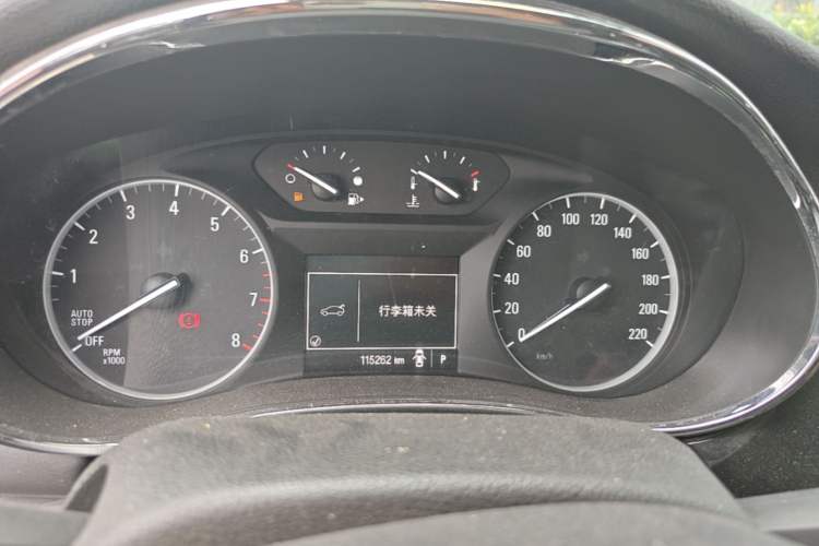 Used Buick Encore 2016 18T Automatic Two-Wheel Drive Urban Leading Edition Instrument Cluster