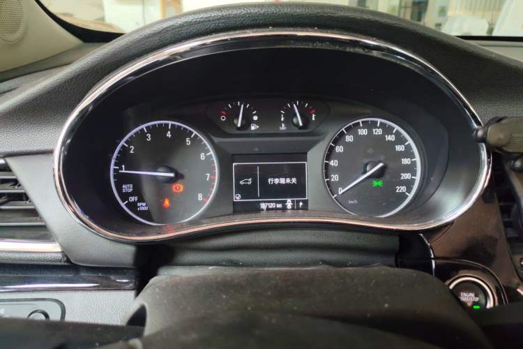 Used Buick Encore 2016 18T Automatic Two-Wheel Drive Urban Elite Model Instrument Cluster