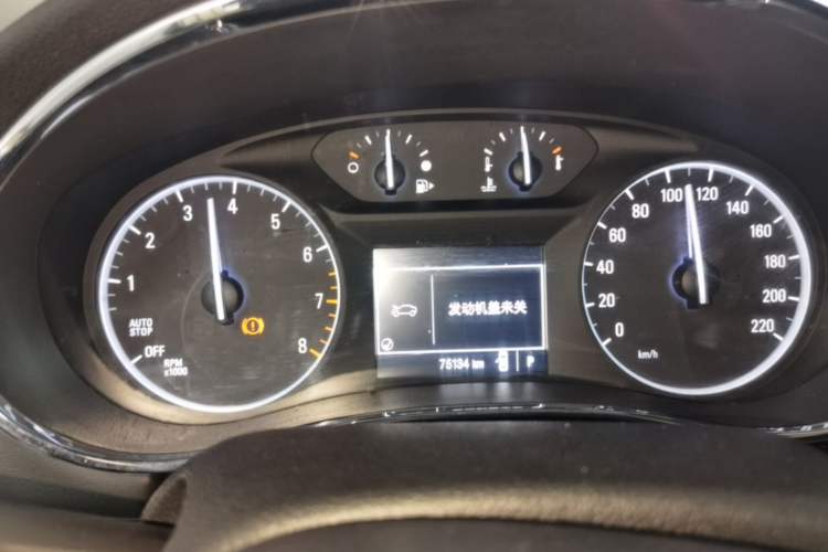 Used Buick Encore 2016 18T Automatic Two-Wheel Drive Urban Leading Edition Instrument Cluster