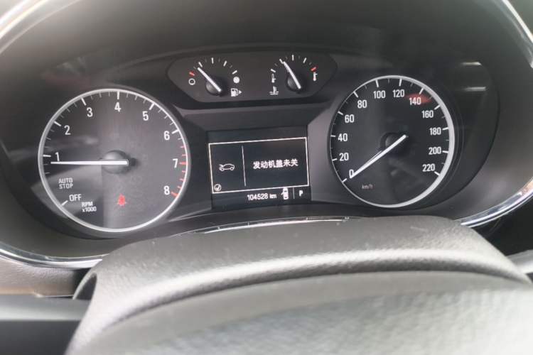 Used Buick Encore 2016 18T Automatic Two-Wheel Drive Urban Elite Model Instrument Cluster