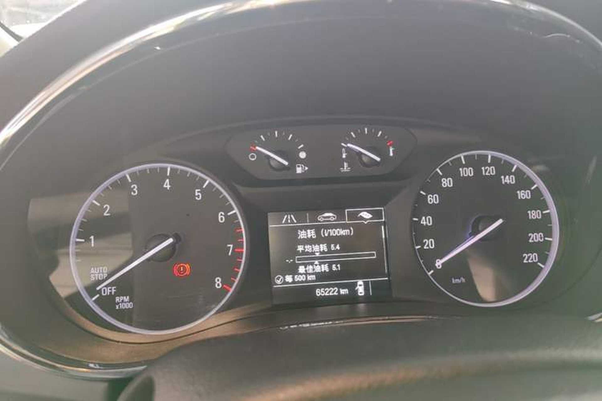 Used Buick Encore 2016 18T Manual Two-Wheel Drive Urban Advanced Model Instrument Cluster
