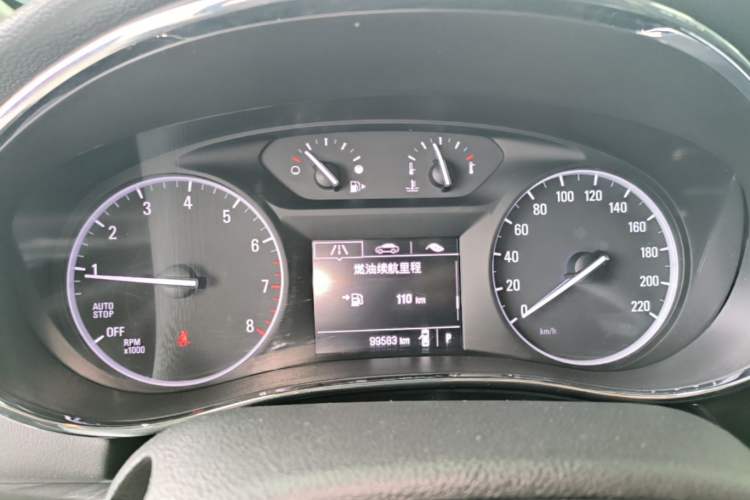 Used Buick Encore 2016 18T Automatic Two-Wheel Drive Urban Leading Edition Instrument Cluster