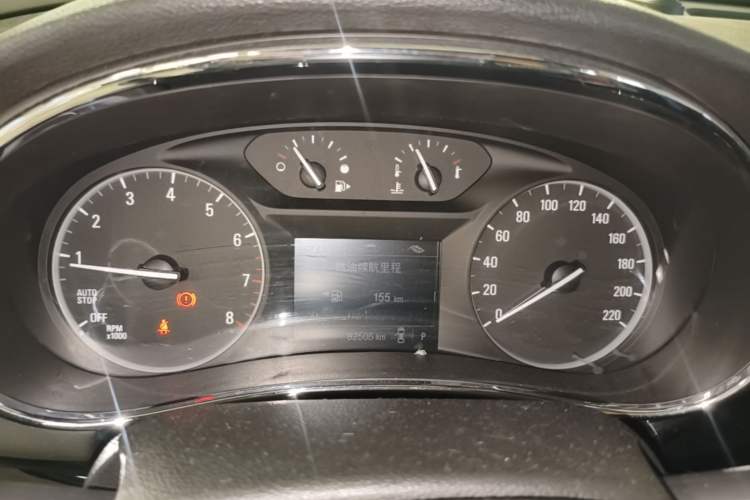 Used Buick Encore 2016 18T Automatic Two-Wheel Drive Urban Elite Model Instrument Cluster