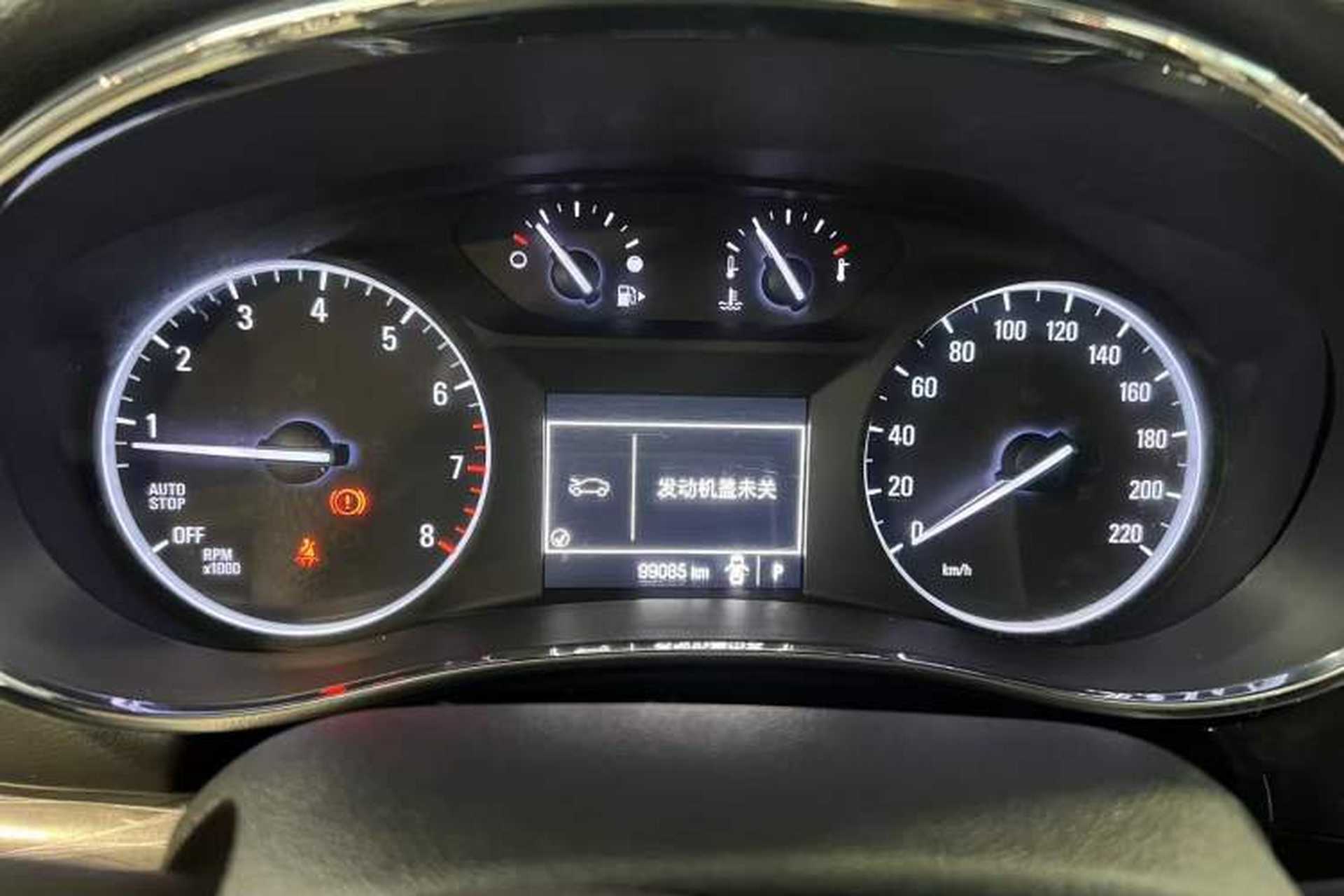 Used Buick Encore 2016 18T Automatic Two-Wheel Drive Urban Leading Edition Instrument Cluster