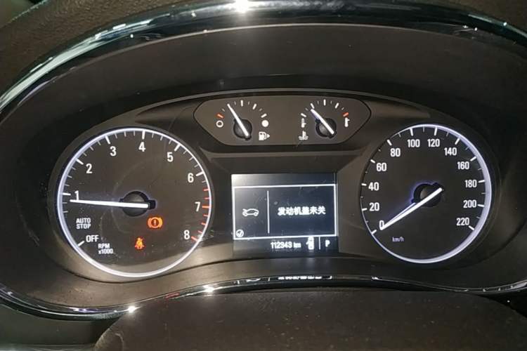 Used Buick Encore 2016 18T Automatic Two-Wheel Drive Urban Leading Edition Instrument Cluster