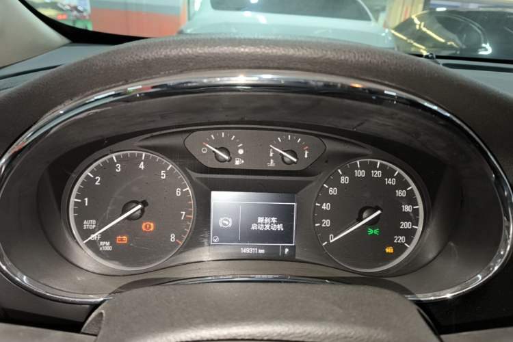 Used Buick Encore 2016 18T Automatic Two-Wheel Drive Urban Elite Model Instrument Cluster