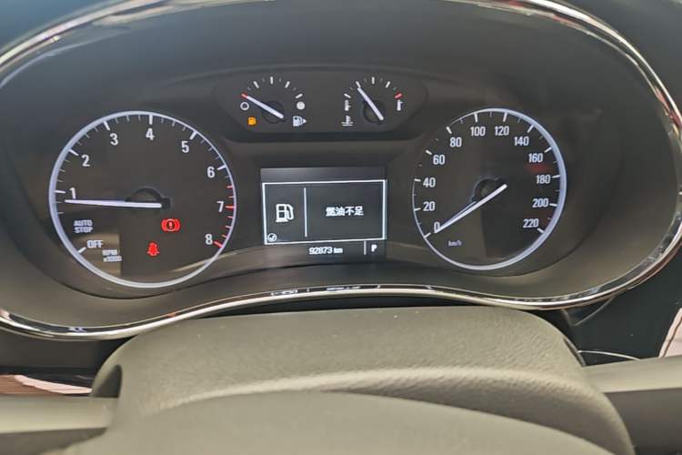 Used Buick Encore 2016 18T Automatic Two-Wheel Drive Urban Elite Model Instrument Cluster