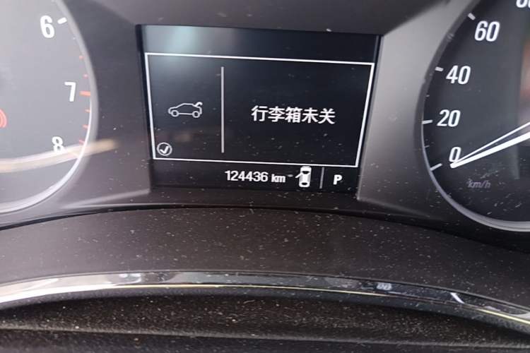Used Buick Encore 2016 18T Automatic Two-Wheel Drive Urban Elite Model Odometer Close Up