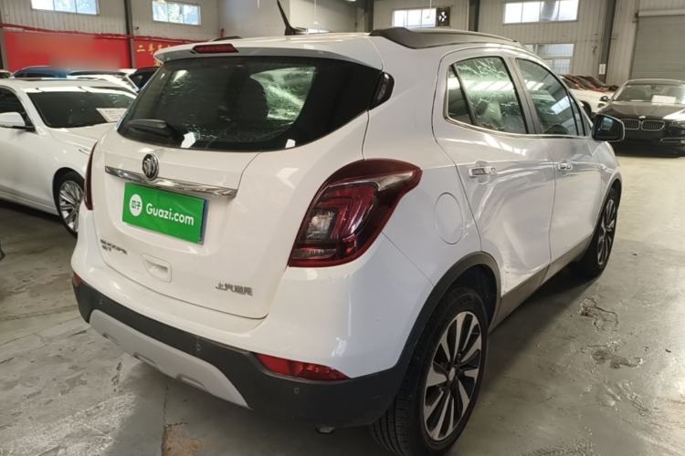 Used Buick Encore 2016 18T Automatic Two-Wheel Drive Urban Elite Model Rear Right 45 Deg