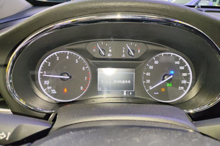 Used Buick Encore 2016 18T Automatic Two-Wheel Drive Urban Elite Model Instrument Cluster