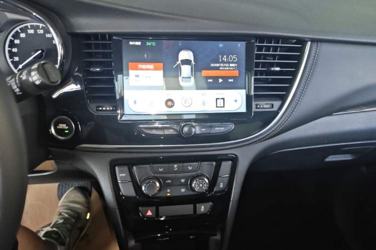 Used Buick Encore 2017 18T Automatic Two-Wheel Drive Urban Fashion Model Audio And AC Panel