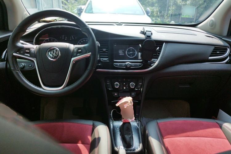 Used Buick Encore 2017 18T Automatic Two-Wheel Drive Urban Elite Model Center Console