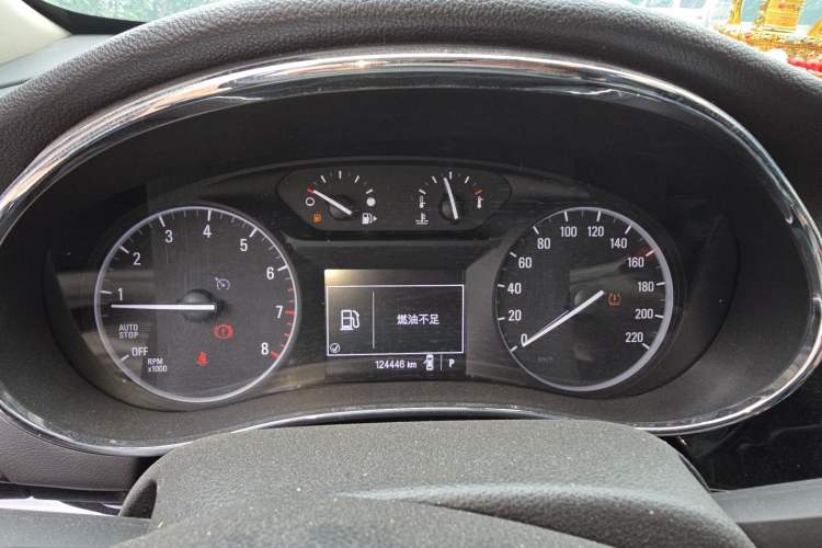 Used Buick Encore 2017 18T Automatic Two-Wheel Drive Urban Elite Model Instrument Cluster