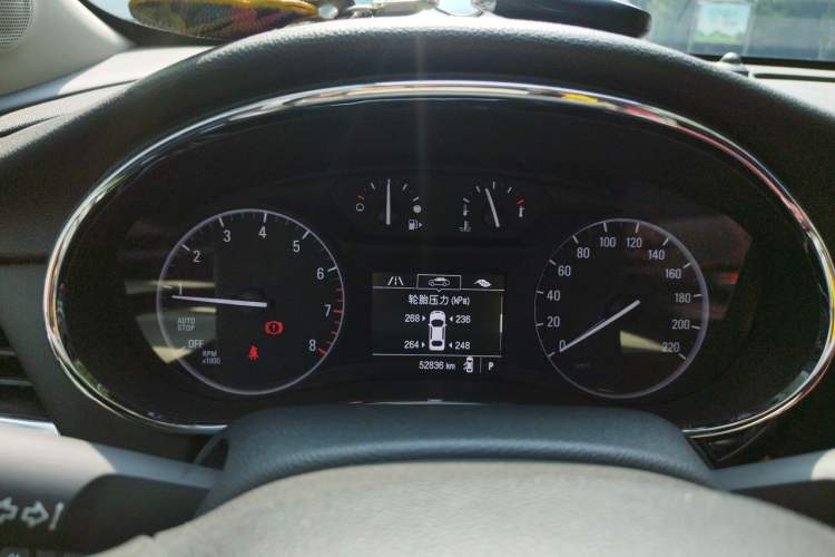 Used Buick Encore 2017 18T Automatic Two-Wheel Drive Urban Elite Model Instrument Cluster