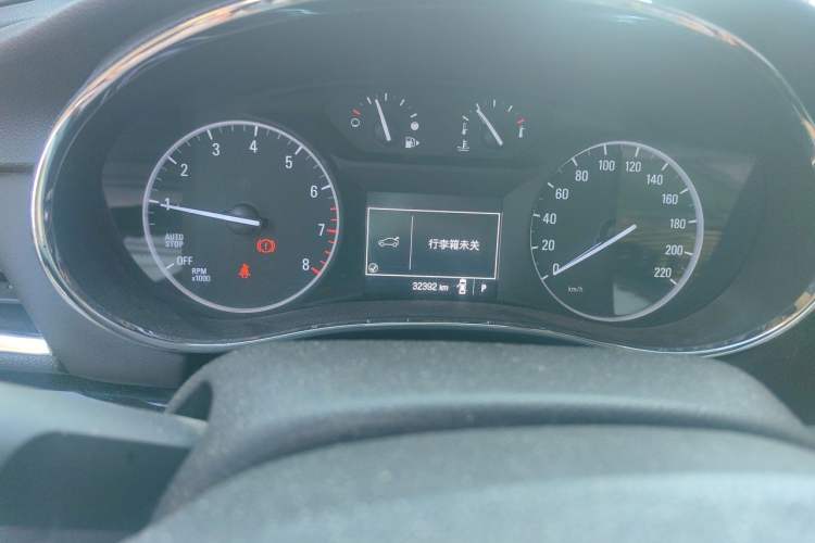 Used Buick Encore 2017 18T Automatic Two-Wheel Drive Urban Elite Model Instrument Cluster