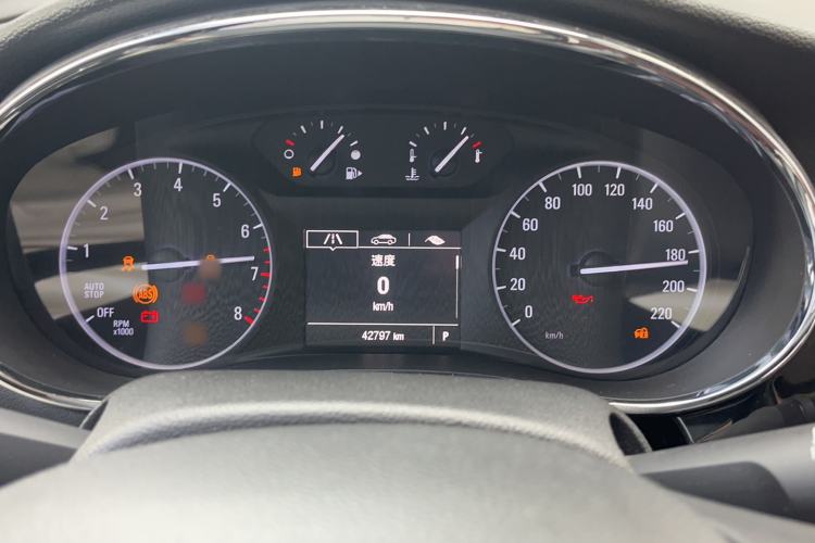 Used Buick Encore 2017 18T Automatic Two-Wheel Drive Urban Leading Model Instrument Cluster