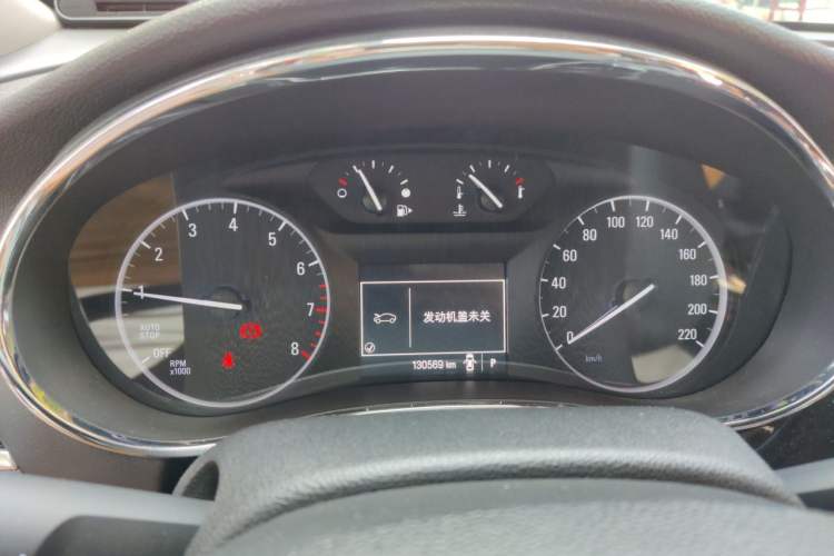 Used Buick Encore 2017 18T Automatic Two-Wheel Drive Urban Leading Model Instrument Cluster