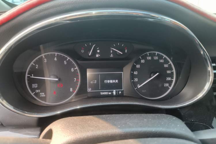 Used Buick Encore 2017 18T Automatic Two-Wheel Drive Urban Leading Model Instrument Cluster