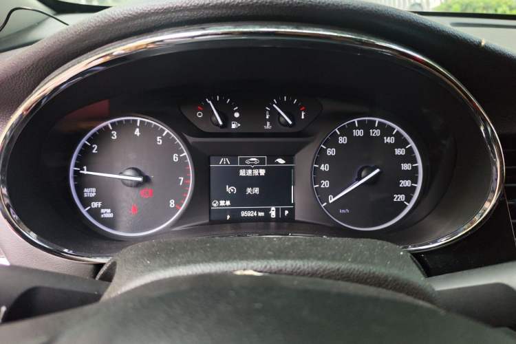 Used Buick Encore 2017 18T Automatic Two-Wheel Drive Urban Leading Model Instrument Cluster
