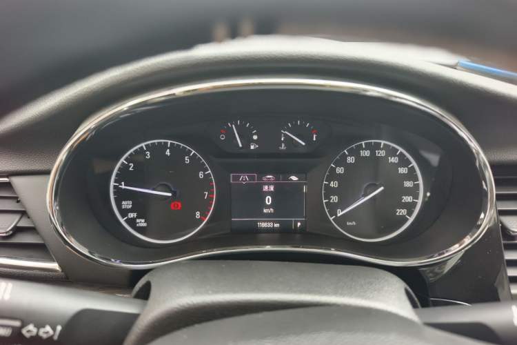 Used Buick Encore 2017 18T Automatic Two-Wheel Drive Urban Leading Model Instrument Cluster