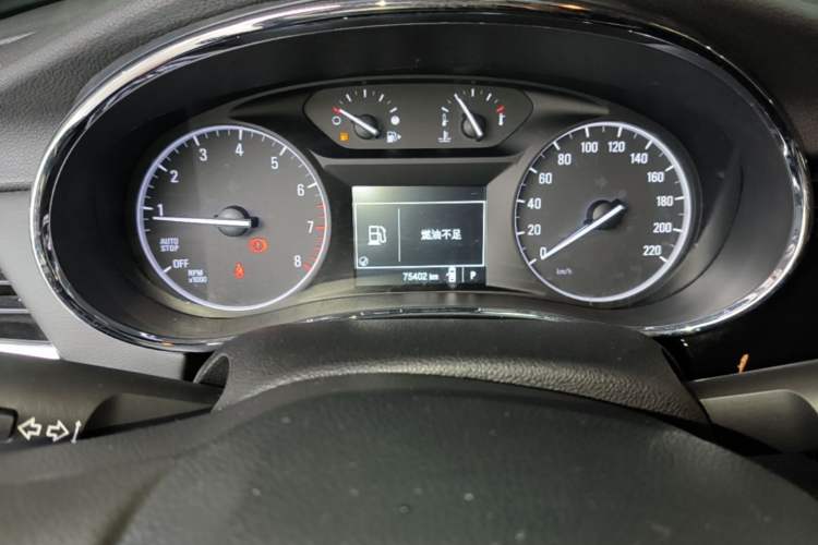 Used Buick Encore 2017 18T Automatic Two-Wheel Drive Urban Leading Model Instrument Cluster