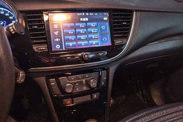 Used Buick Encore 2017 18T Automatic Two-Wheel Drive Urban Leading Model Audio And AC Panel